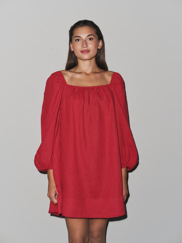 Alma Linen Dress 1