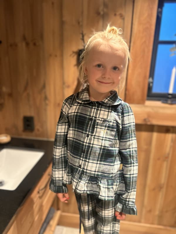 KIDS Cassie flannel pyjamas 1