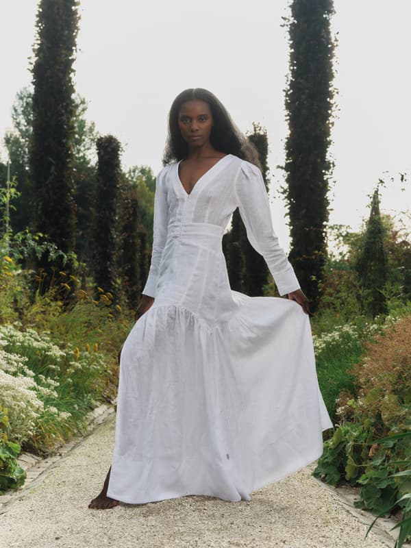 Dora Linen Dress 1