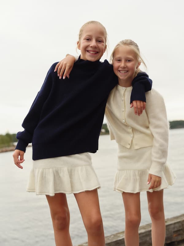KIDS Sammi brushed skirt 1
