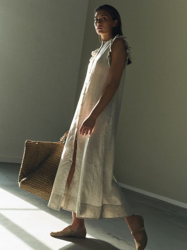 Pam Linen Dress 6