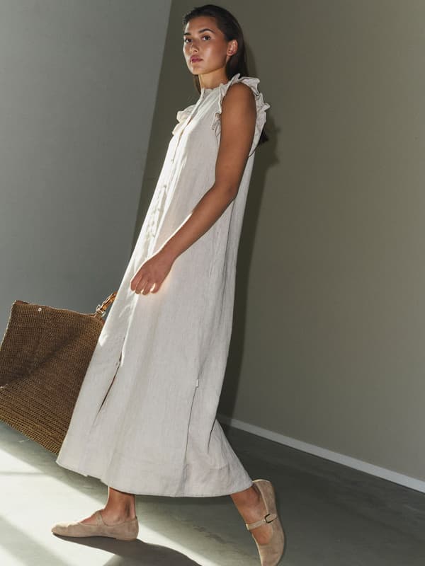 Pam Linen Dress 1