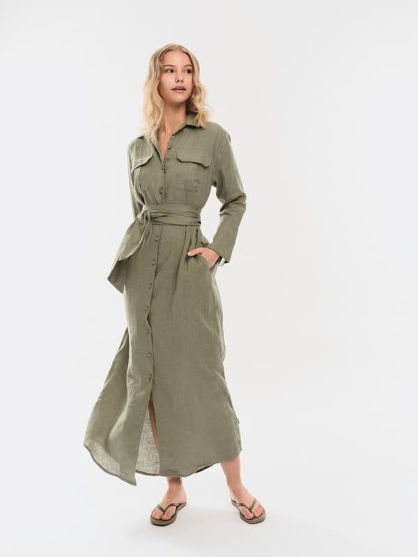 Linny Linen Dress 7
