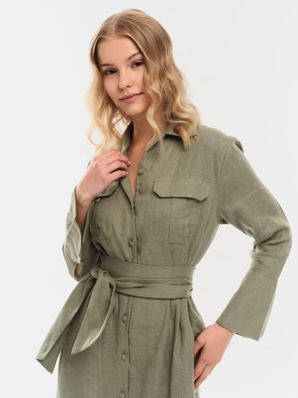 Linny Linen Dress 8