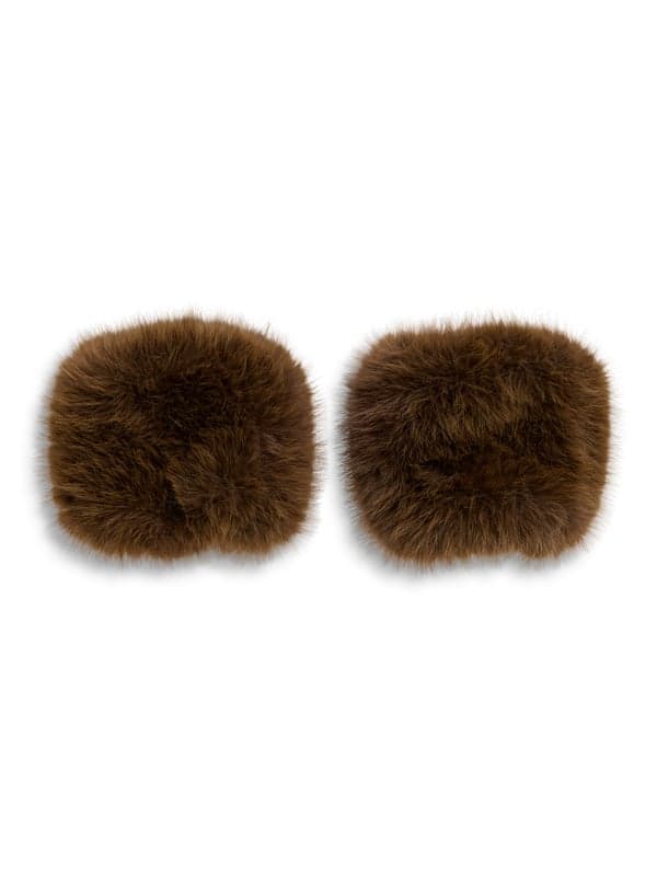 Miu Fake Fur Cuffs 3