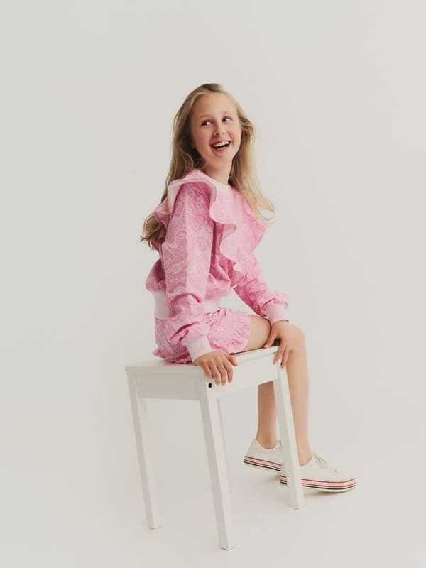 KIDS Leonora Paisley Sweater 1