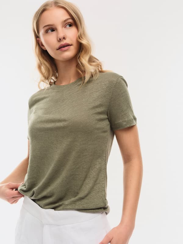 Jane Linen Tee 2
