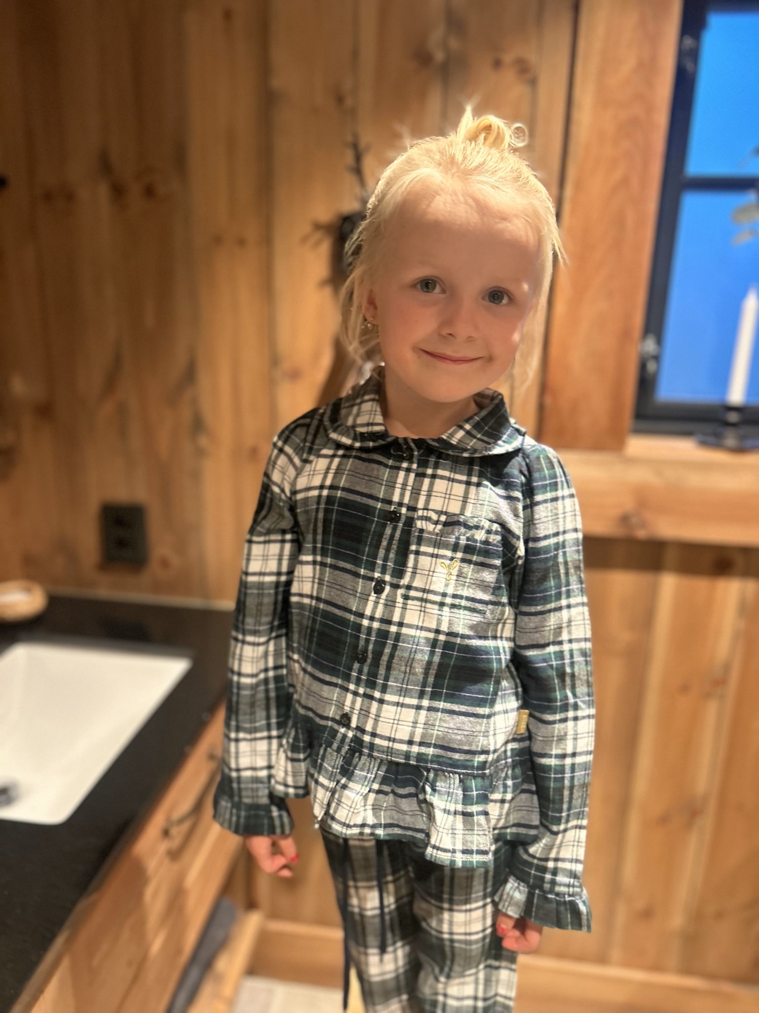 KIDS Cassie flannel pyjamas