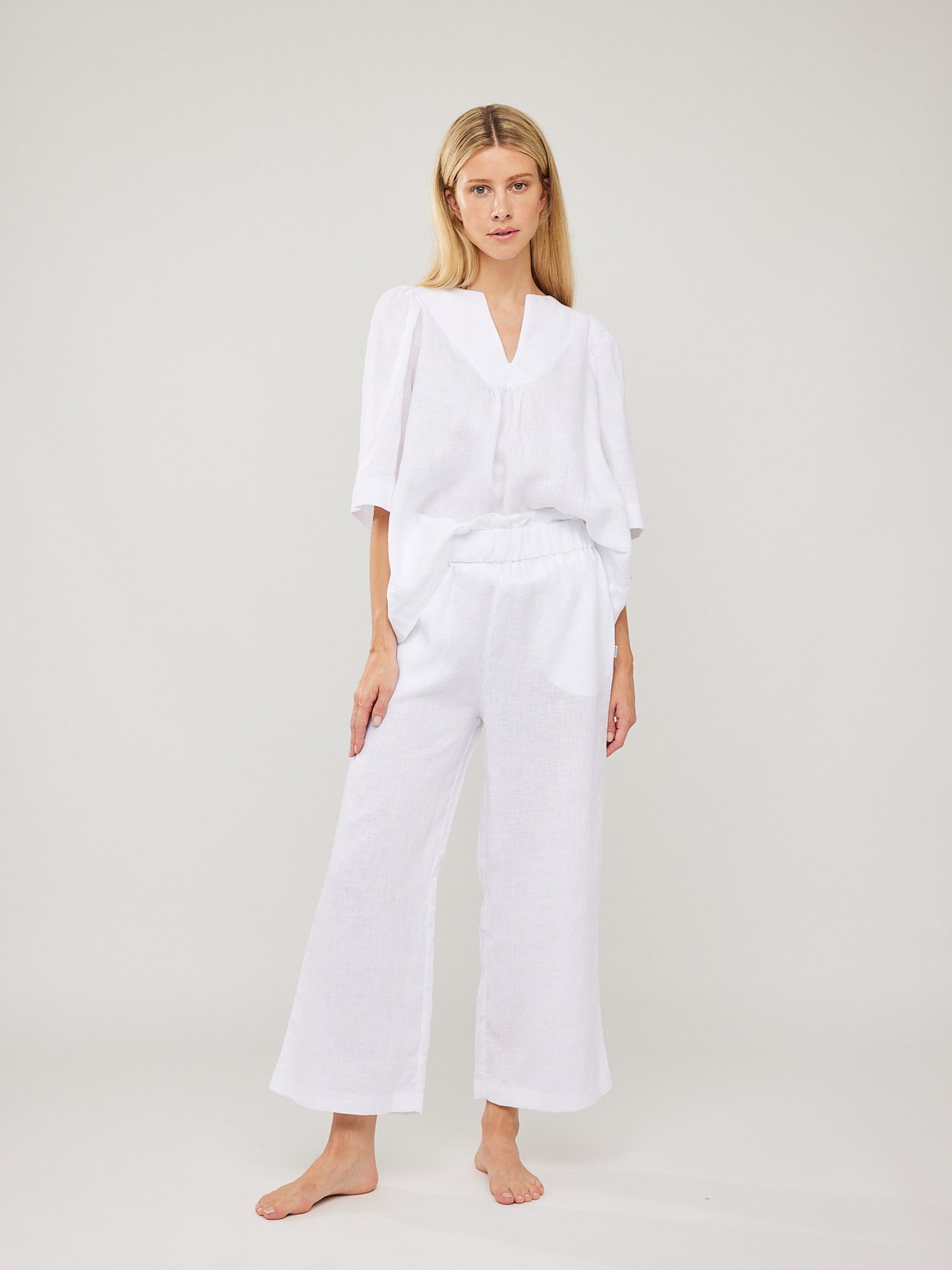Ellie Linen Top