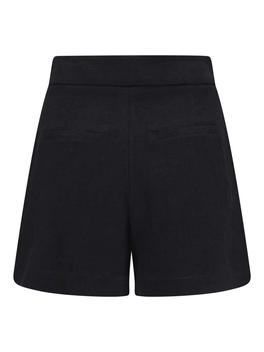 Freya Solid Linen Shorts