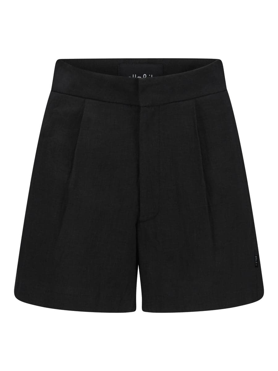 Freya Solid Linen Shorts
