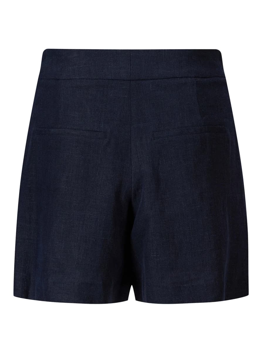 Freya Solid Linen Shorts