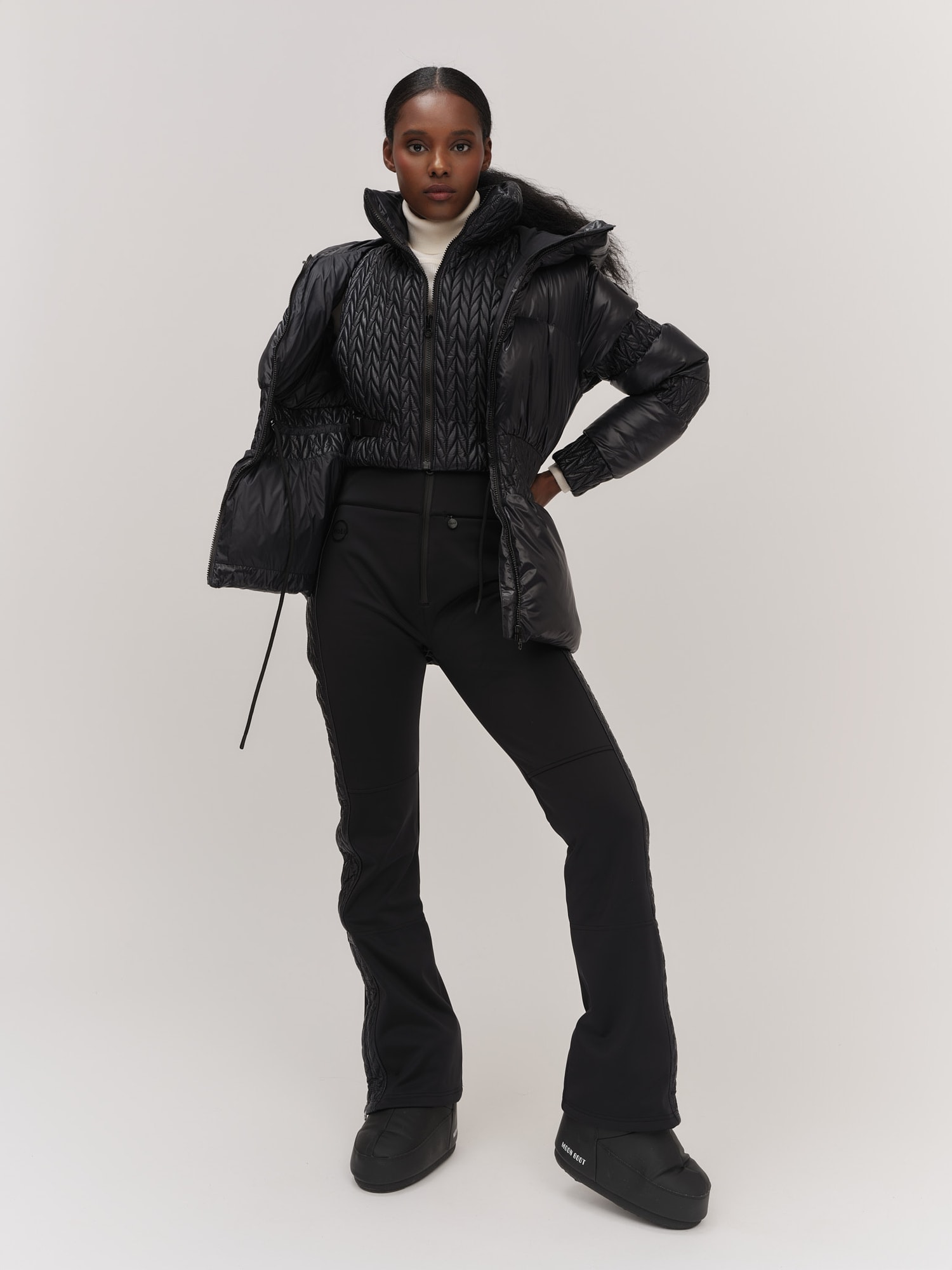 Bonnie Braided Down Vest