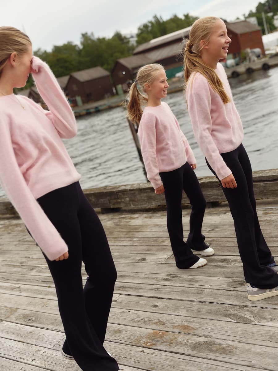 KIDS Mari brushed sweater