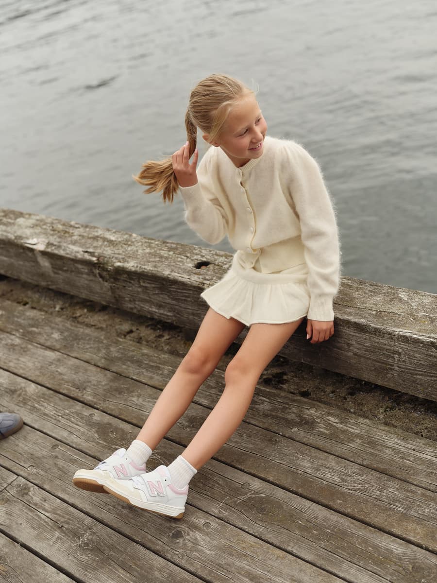 KIDS Sammi brushed skirt