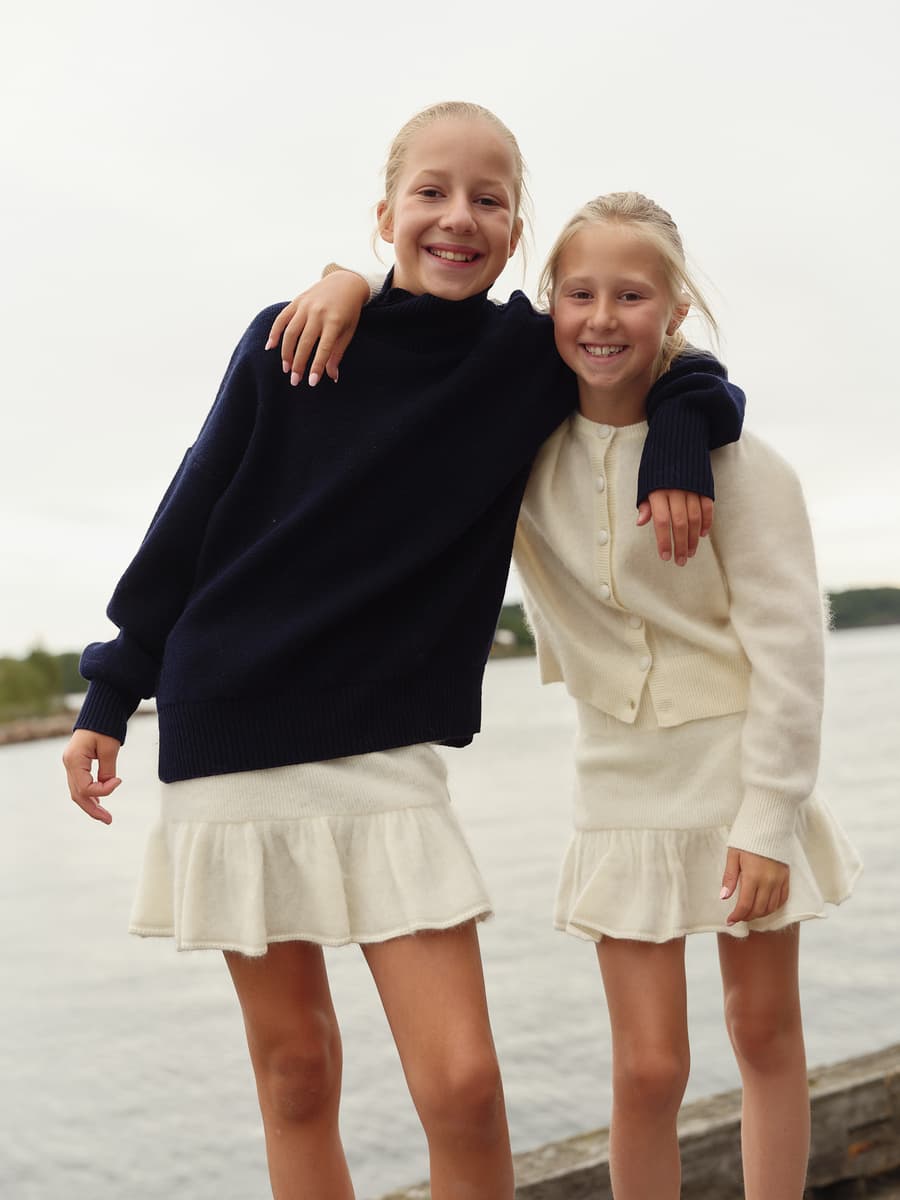 KIDS Sammi brushed skirt