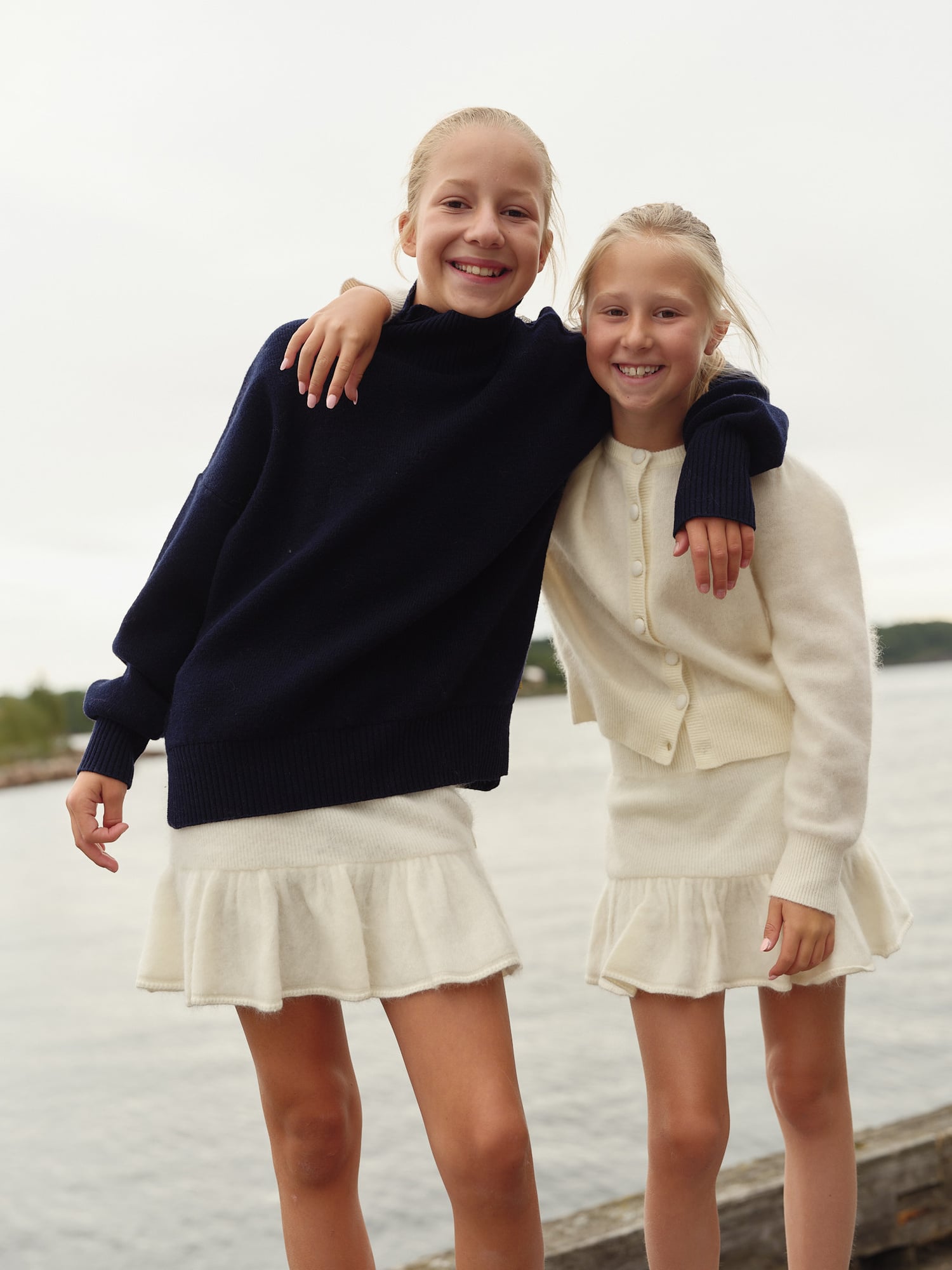 KIDS Sammi brushed skirt