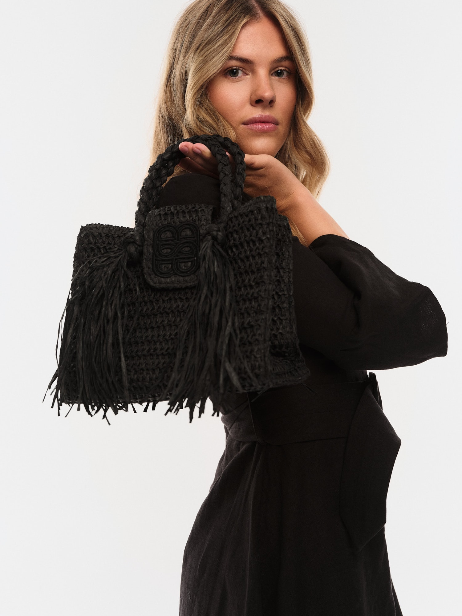 Sigrid Straw Bag