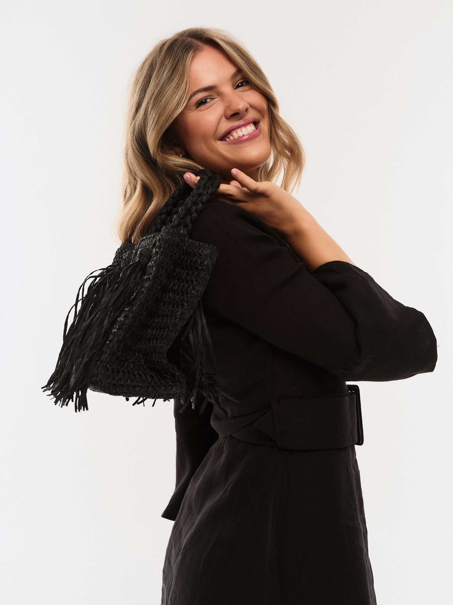 Sigrid Straw Bag