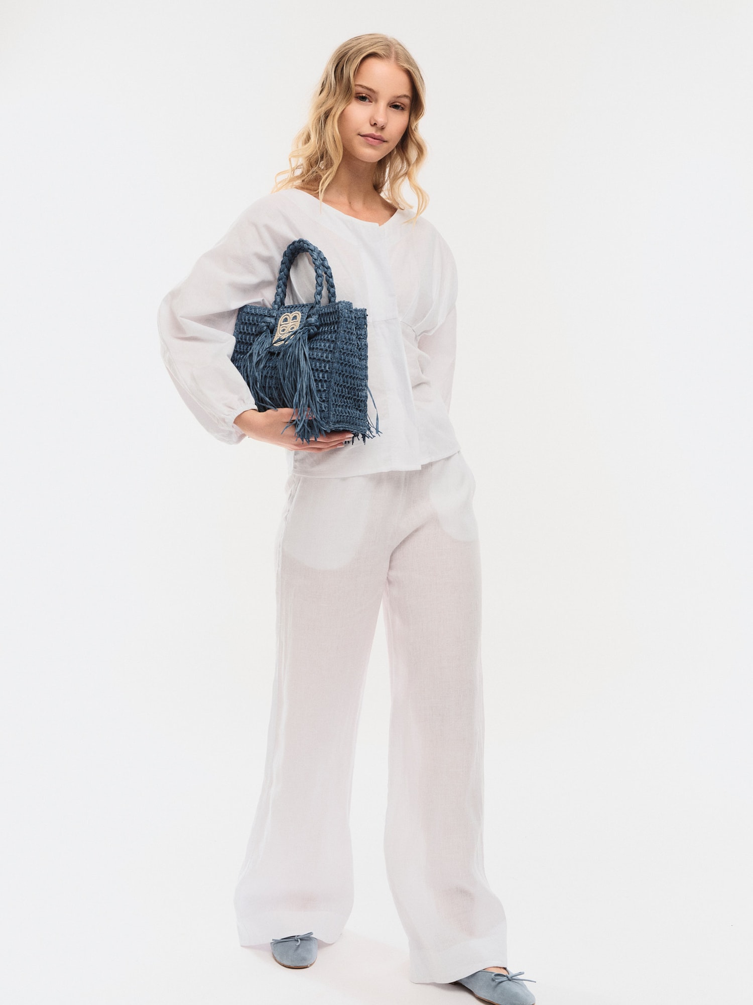 Sigrid Straw Bag