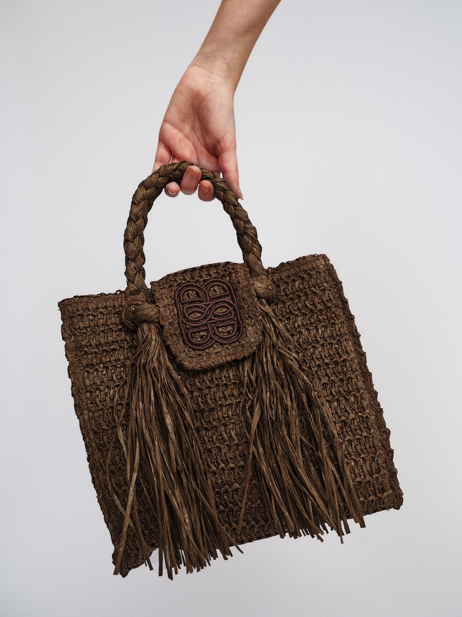 Sigrid Straw Bag