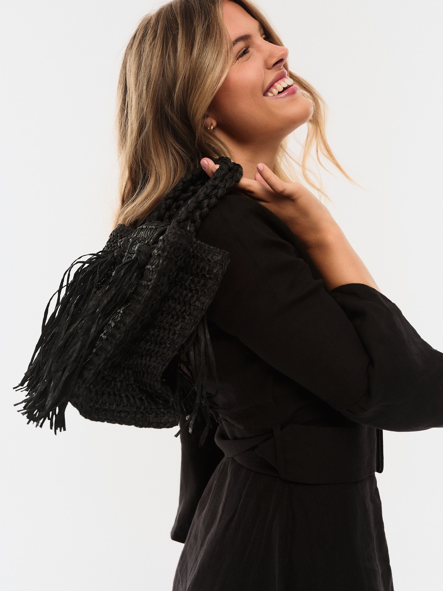 Sigrid Straw Bag