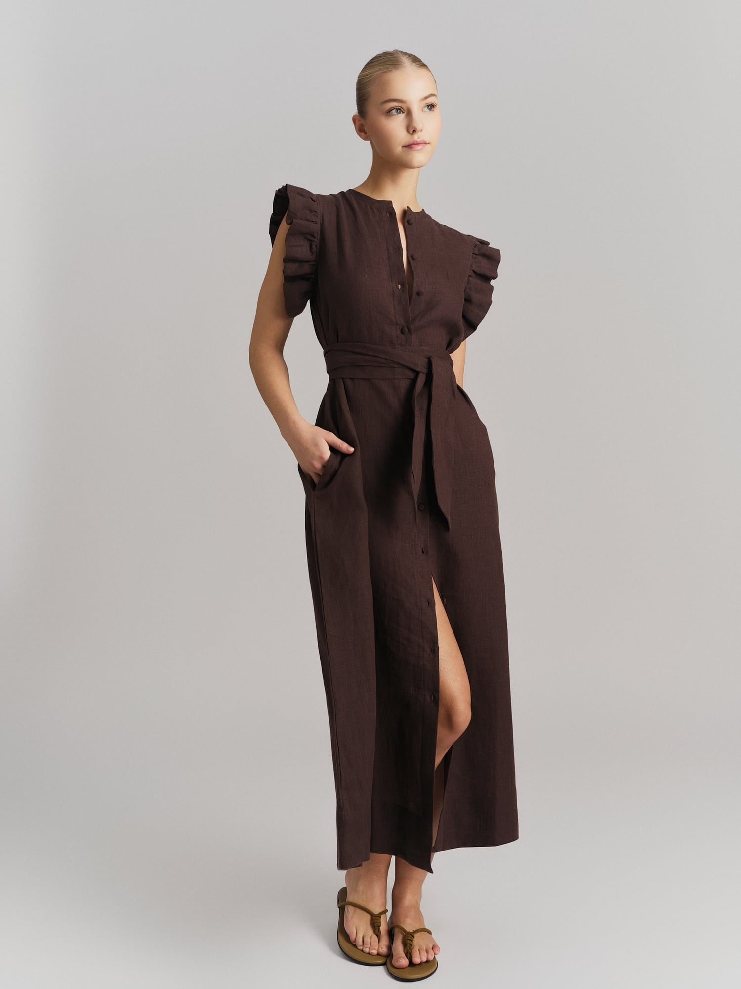 Pam Linen Dress