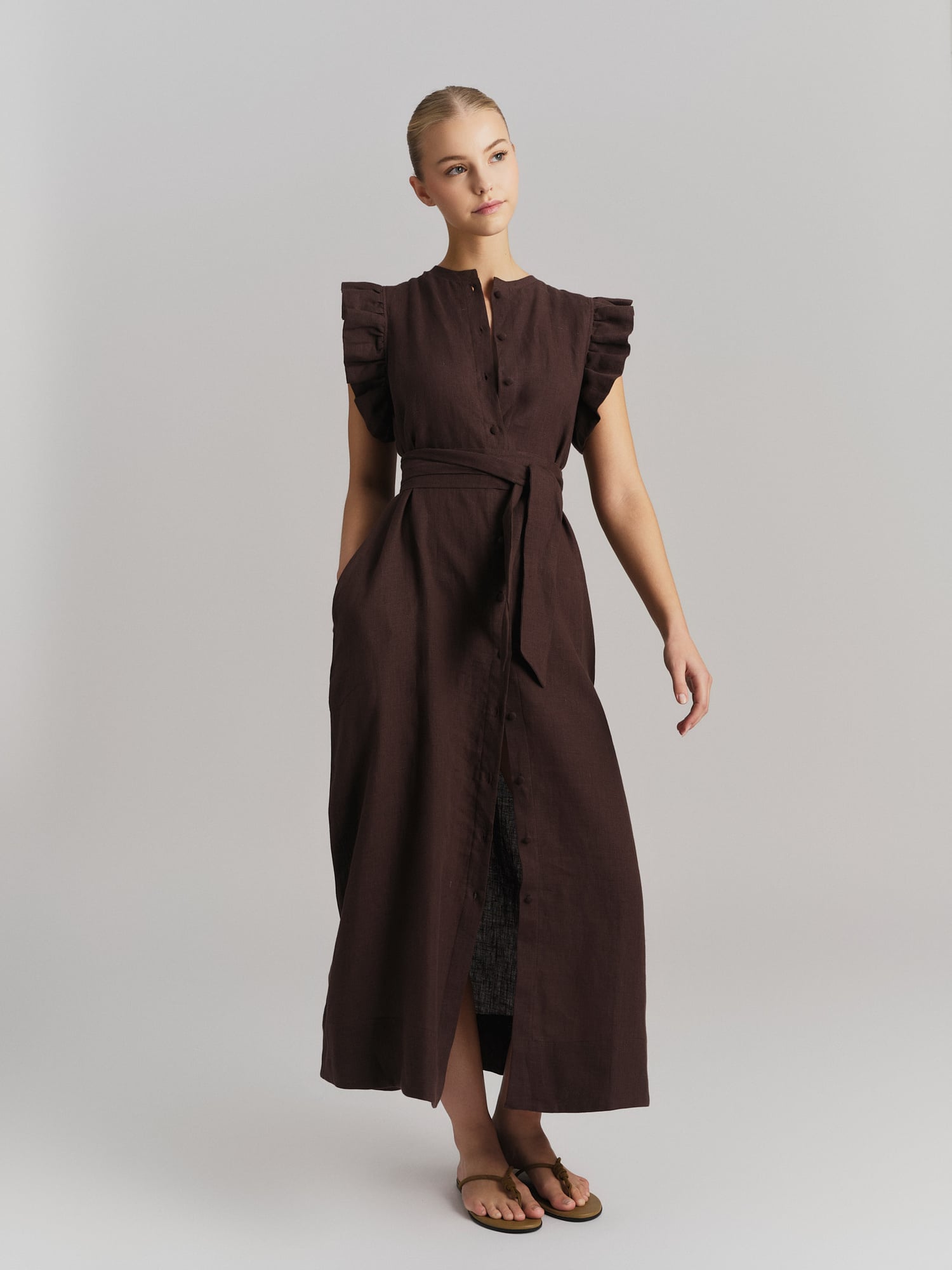 Pam Linen Dress