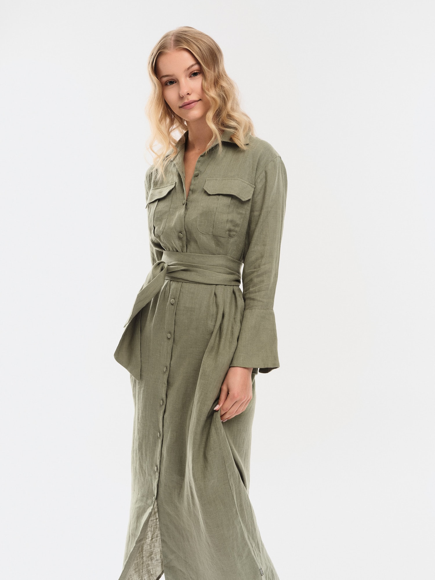 Linny Linen Dress