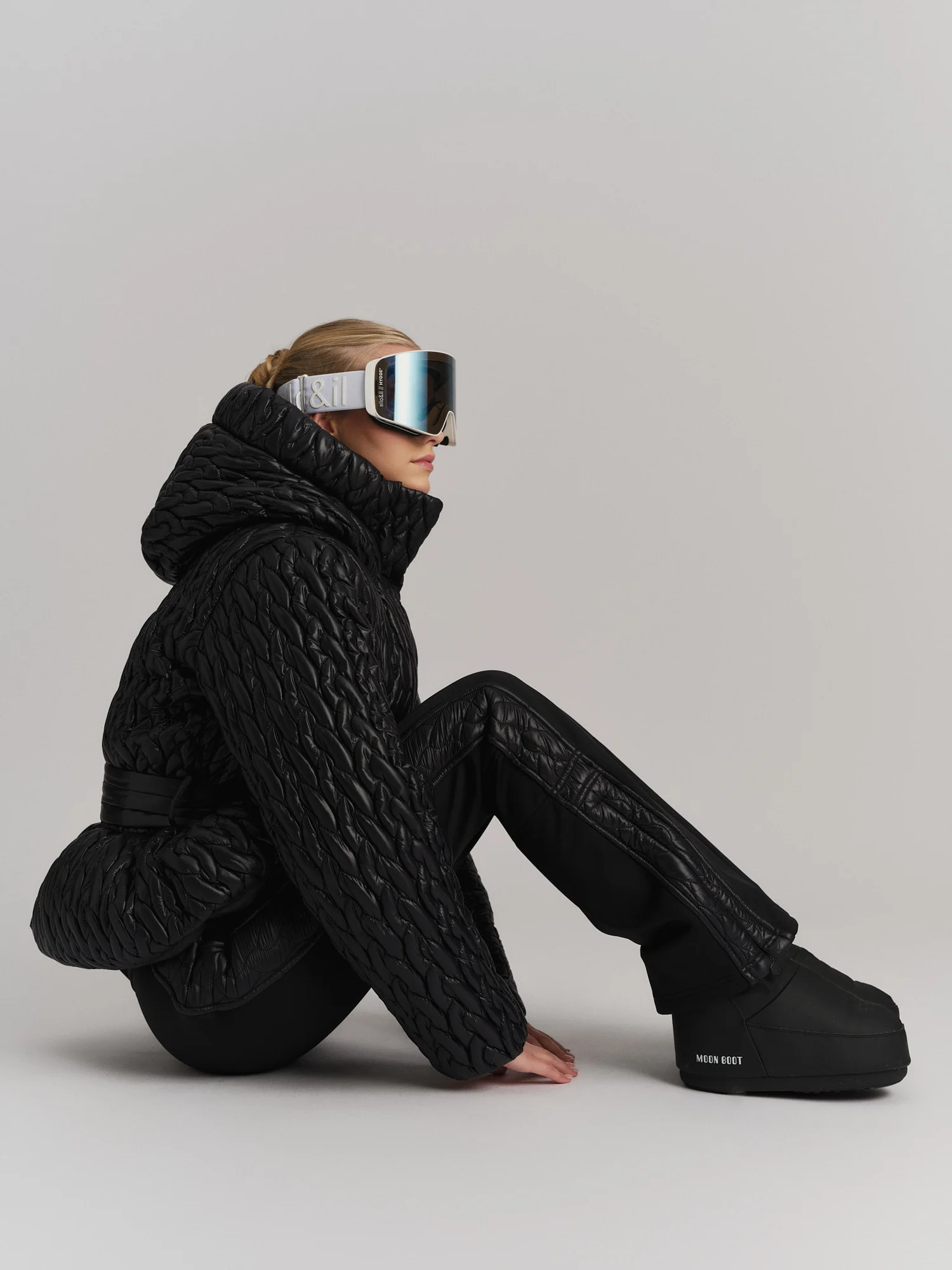 Mathilde Braided Down Jacket