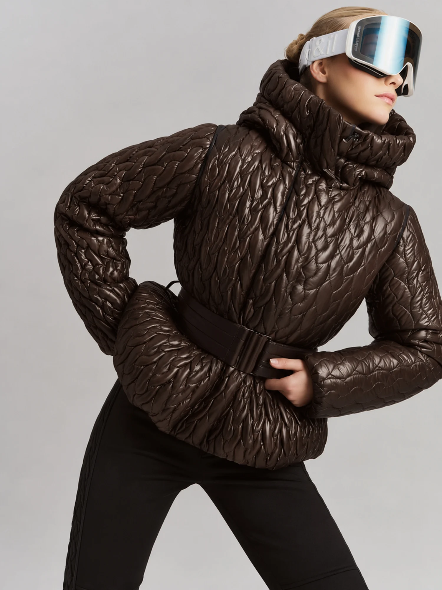 Mathilde Braided Down Jacket