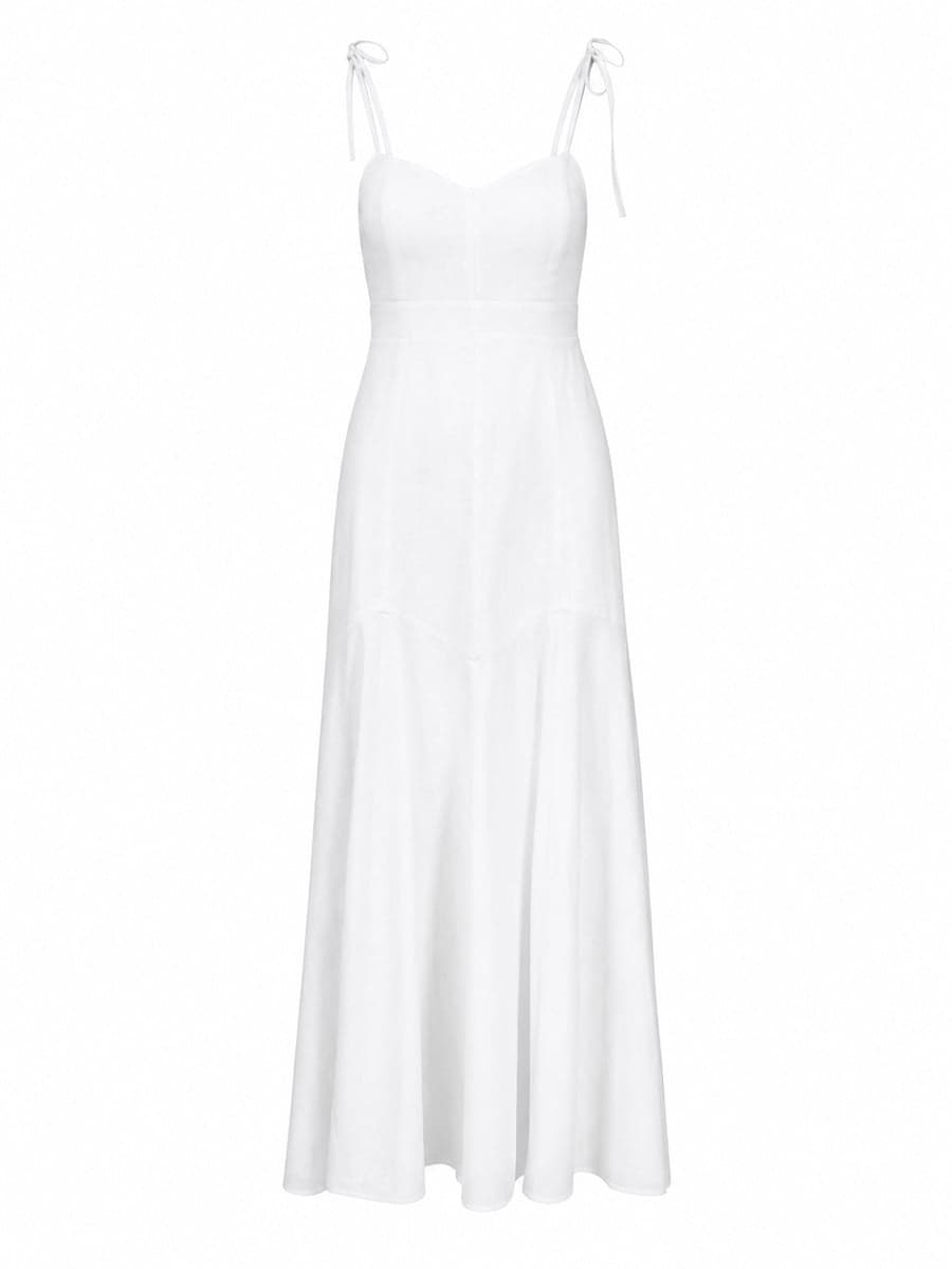 Tessa Stretch Linen Dress