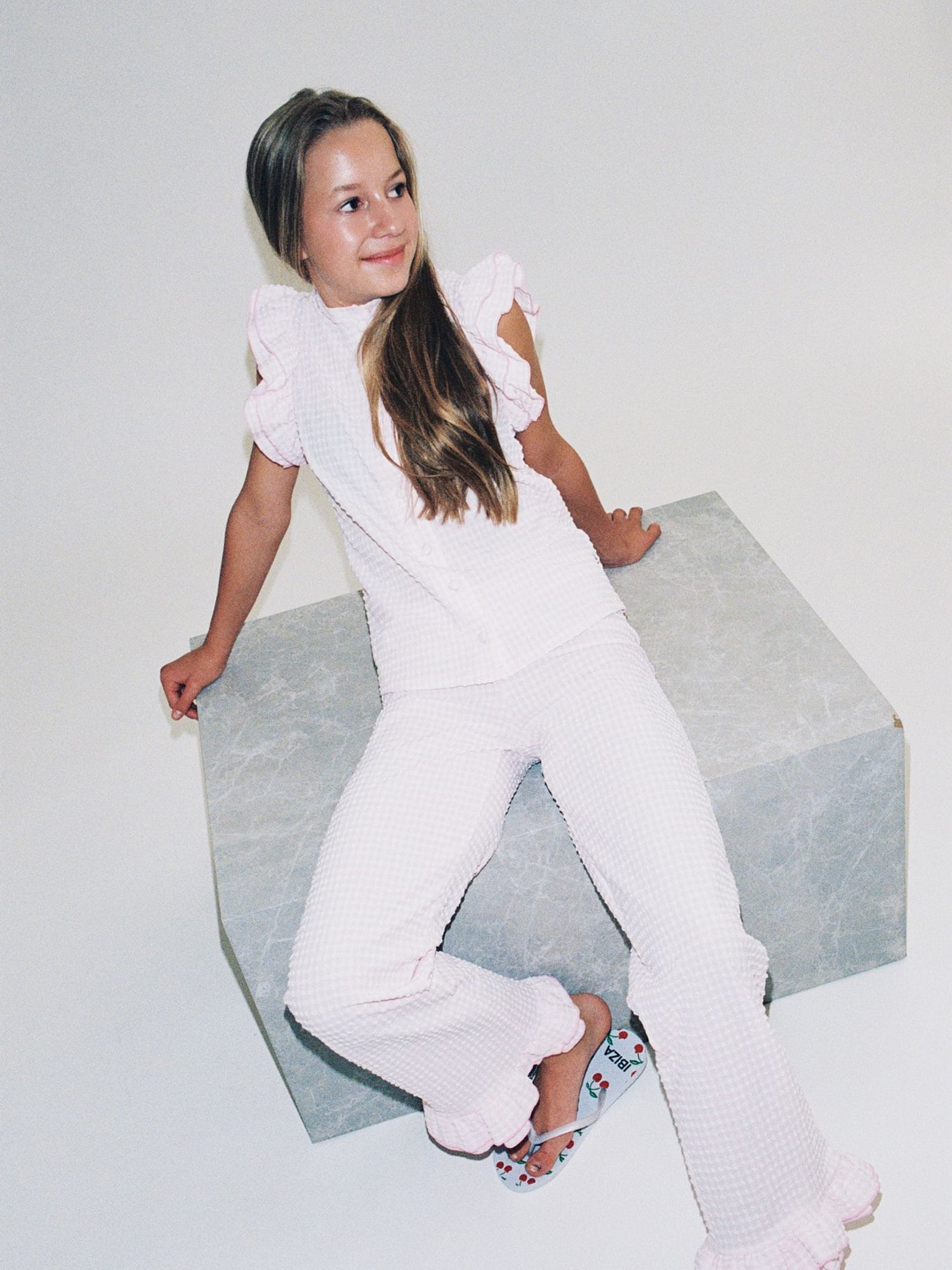 KIDS Pauline Crinkle Top
