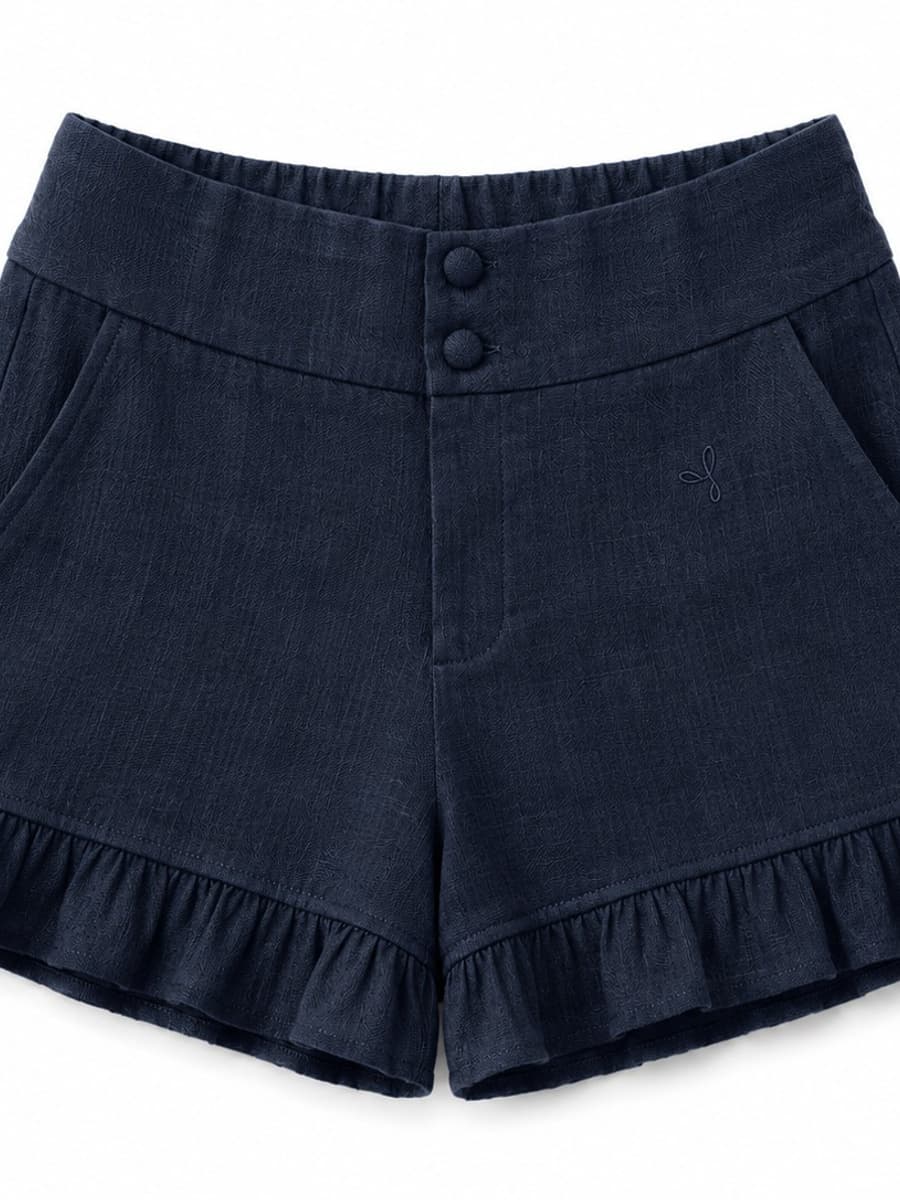 KIDS Malin Stretch Linen Shorts