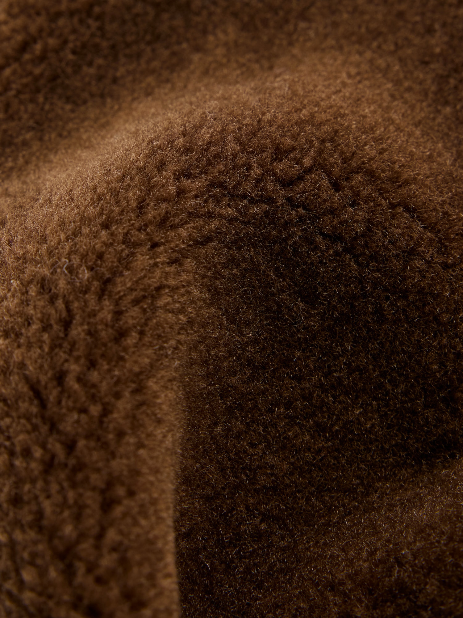 Belle Shearling High Neck