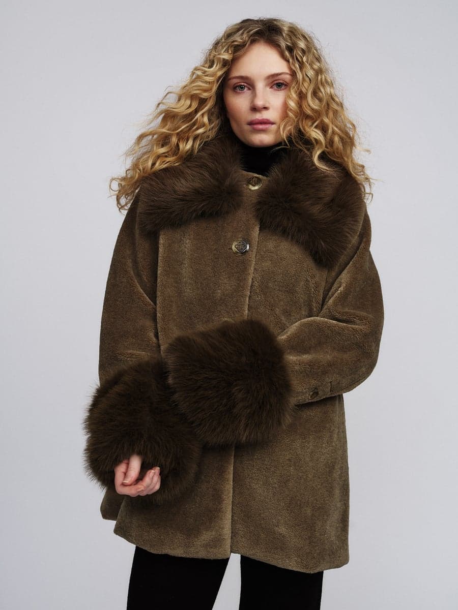 Miu Fake Fur Cuffs