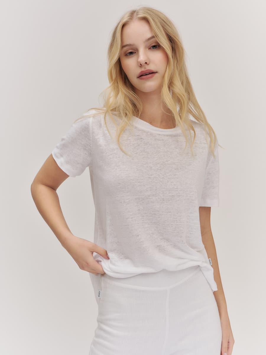 Jane Linen Tee
